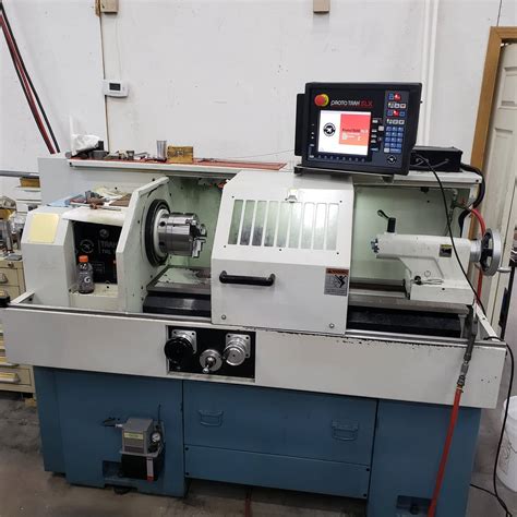 ProtoTRAK on The Lathe .